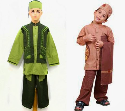 Model Baju Muslim Anak Terbaru 2019