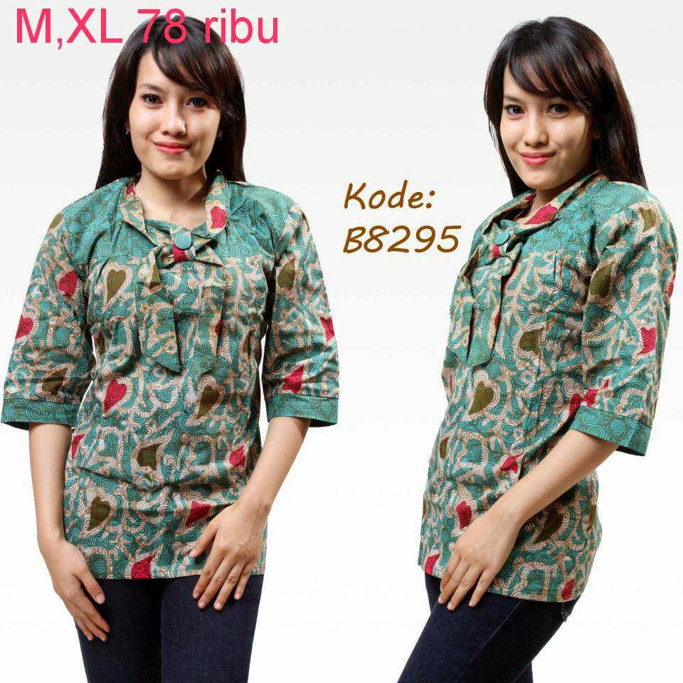 Macam Macam Model  Baju  Batik  Wanita Model  Baju  Batik 