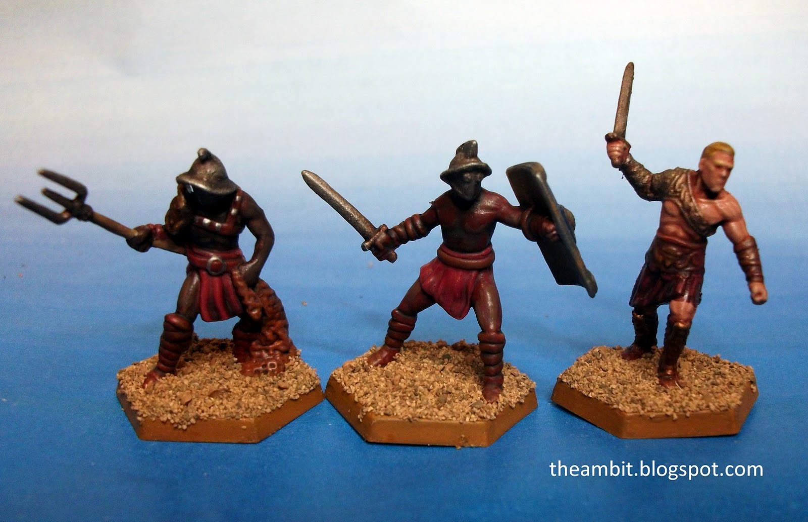 Spartacus Board Game Miniatures Painted