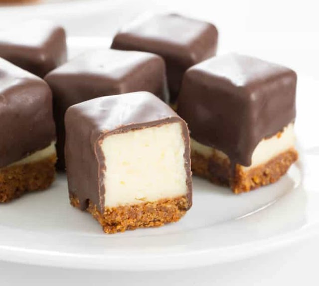Cheesecake Bites #dessertidea #sweetsnack