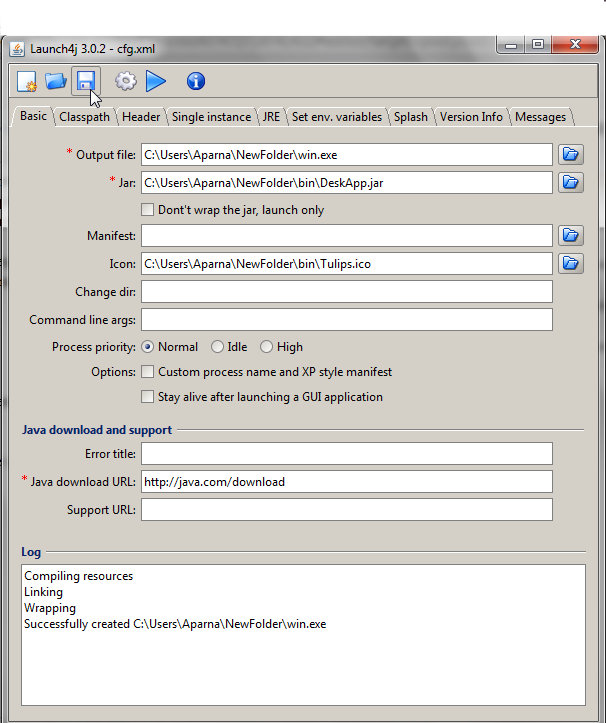 Aparna's Blog: Running a desktop java application on a system which ...