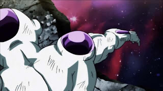 Frieza barely survives Frieza barely survives