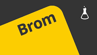 BROM; sumber brom , sifat , pembuatan brom , persenyawaan dan kegunaan BROM; sumber brom , sifat , pembuatan brom , persenyawaan dan kegunaan