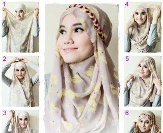 Foto-foto Cara Memakai Hijab Paris Terbaru Foto-foto Cara Memakai Hijab Paris Terbaru
