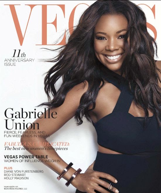 eGistOnline Magazine: Gabrielle Union Covers Vegas Magazine, Talks