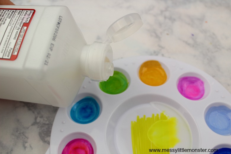 Homemade Watercolor Paint Recipe Messy Little Monster