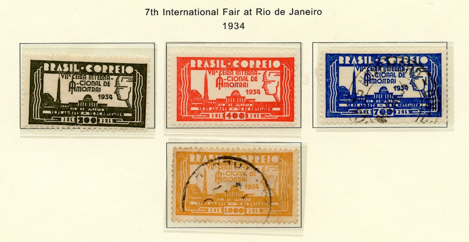 brazil, BELO HORIZONTE, Av. Afonso Pena (1934) RPPC Postcard Esperanto   Latin & South America - South America - Brazil, Postcard / HipPostcard