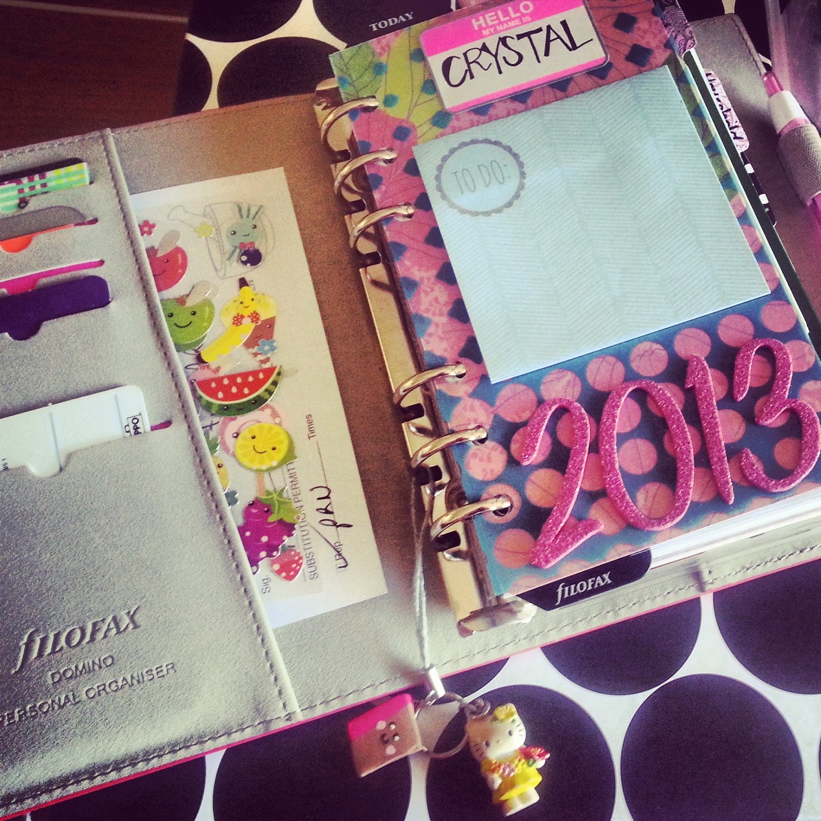 A Crafty Island Girl: Filofax: Inside My Domino | Part 1