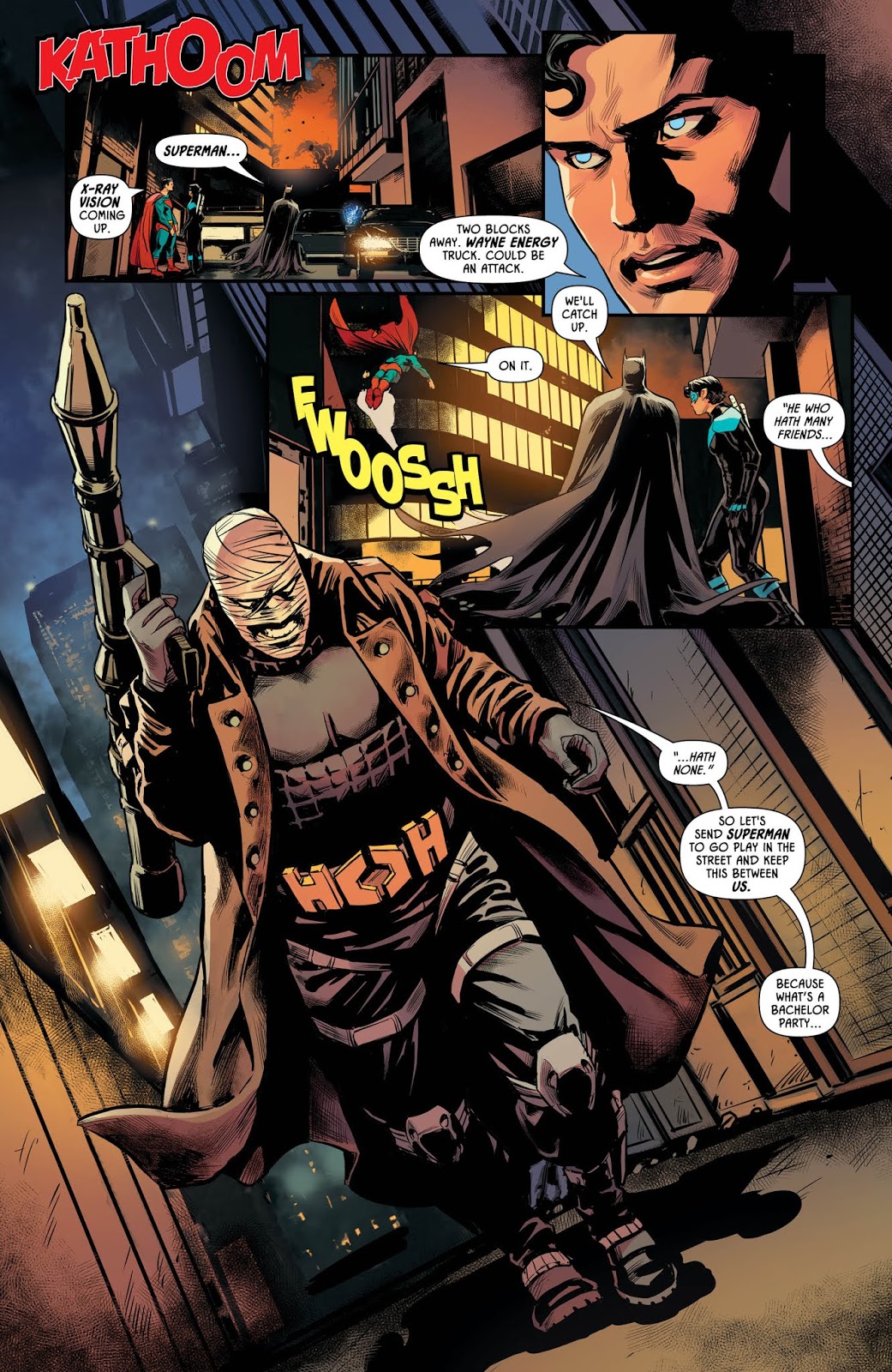 Batman Catwoman Batman Prelude to the Wedding Nightwing vs 2018 DC Hush #1