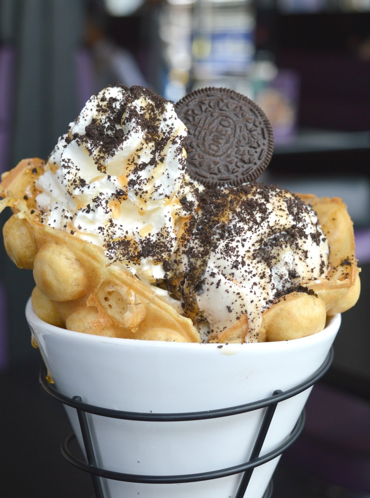 Creams Cafe Newcastle - The Night of the Bubble Pop Waffle