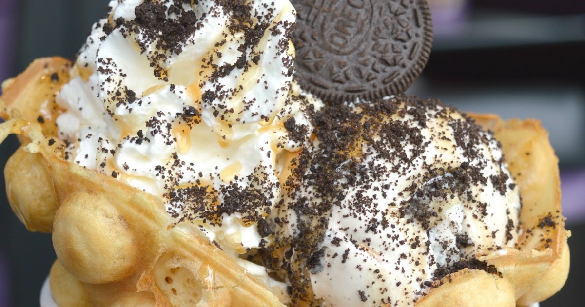 Creams Cafe Newcastle The Night of the Bubble Pop Waffle New Girl