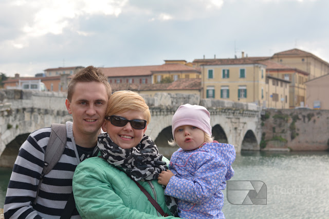 Rimini - Ponte di Tiberio, czyli Most Tyberiusza - TOP atrakcja turystyczna nad wyżrzeżem adriatyku