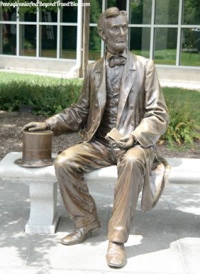 President Abe Lincoln at Gettysburg Military Museum 