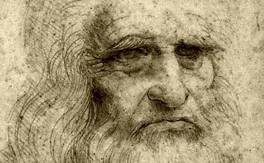 ليوناردو دافنشي رسم بالرصاص Drawing Pencil