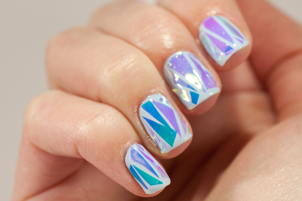 5. "Incorporating glass elements into your nail art" - wide 10