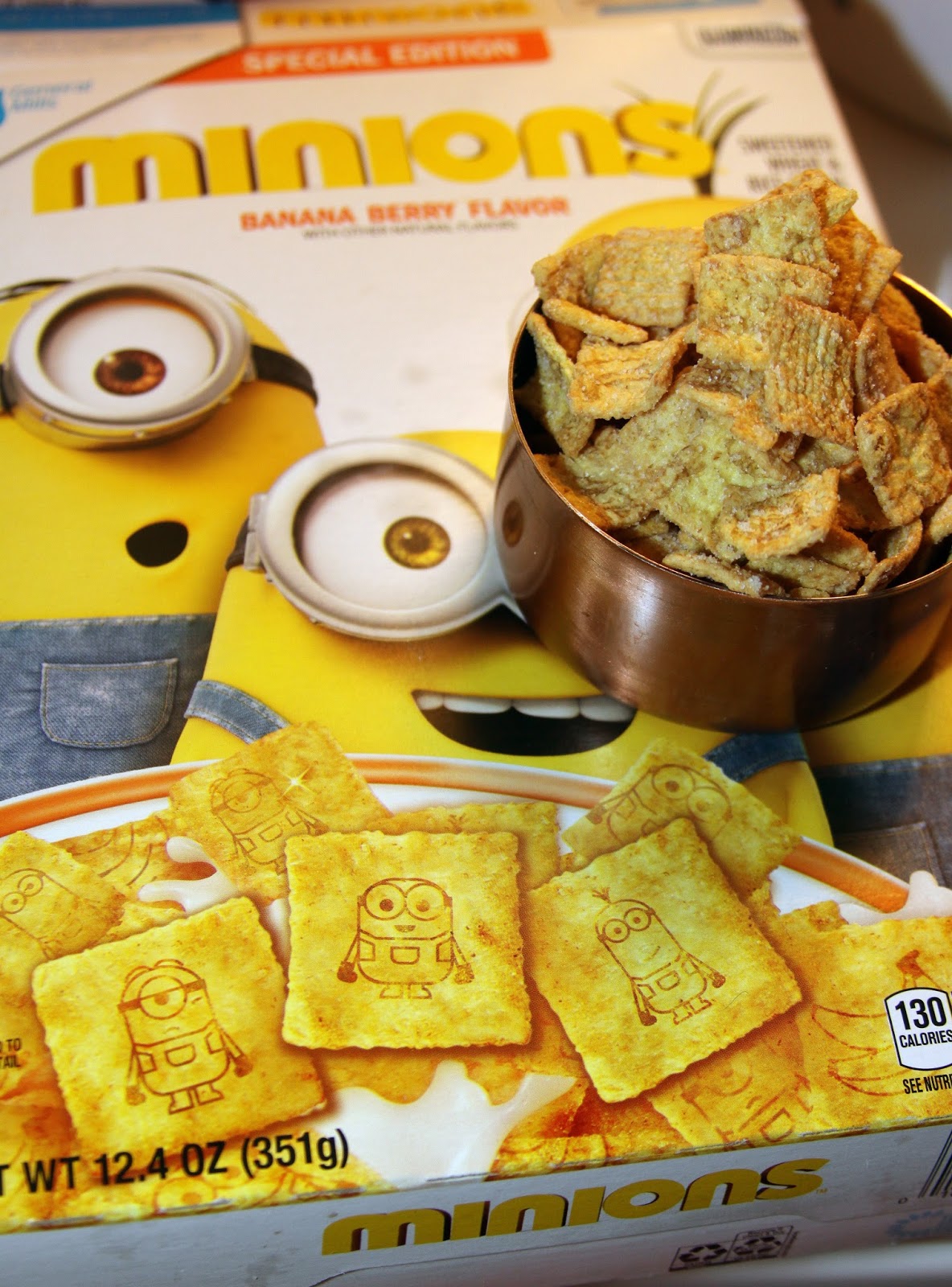 For the Love of Food: Minion Munchies Movie Snack Mix