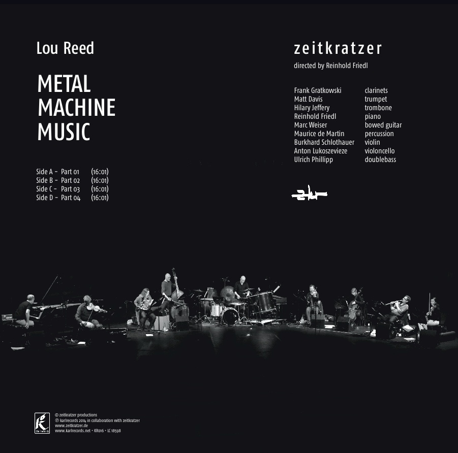 PREPARED GUITAR Lou Reed, Metal Machine Trio The Creation of the Universe