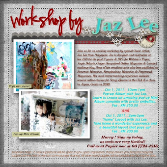 Jaz's Class : Papier, Malaysia {1 Sept 2011}