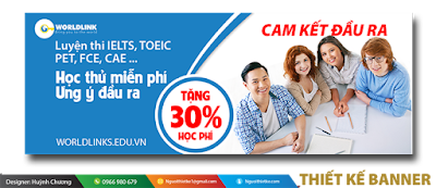 Nhận thiết kế banner giáo dục, đào tạo