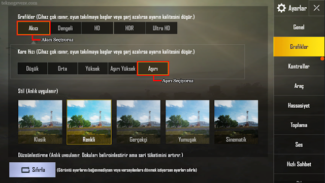 PUBG Mobile PC Emulator FPS Yukseltme Ayarları