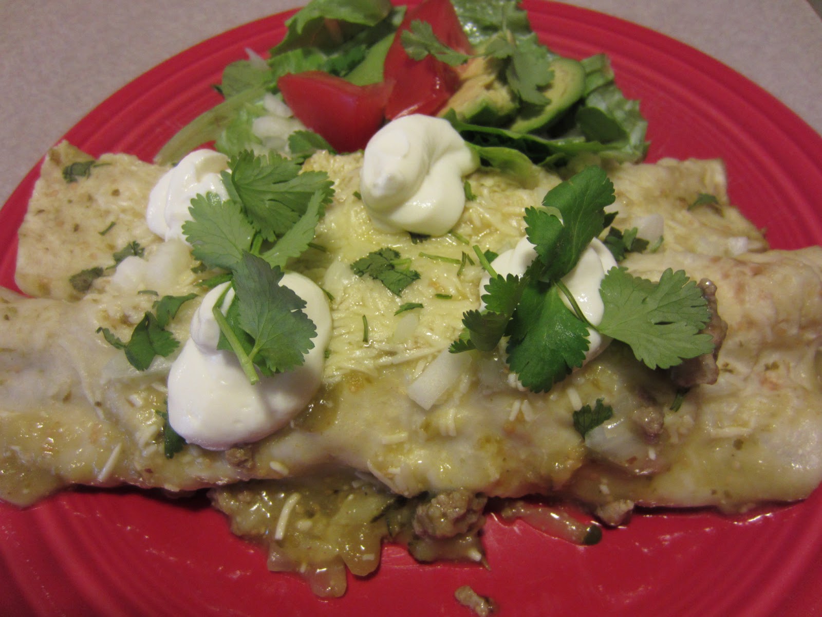 Ground Turkey and Zucchini Enchiladas Renee's Kitchen Adventures