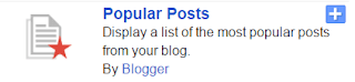 Popular Post option pe click kare