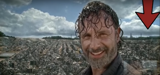 The Walking Dead video shows a UFO Amazing UFO seen on the popular TV show The Walking Dead
