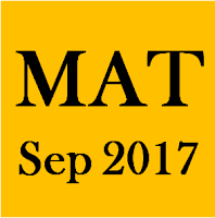 Management Aptitude Test (MAT – September 2017)