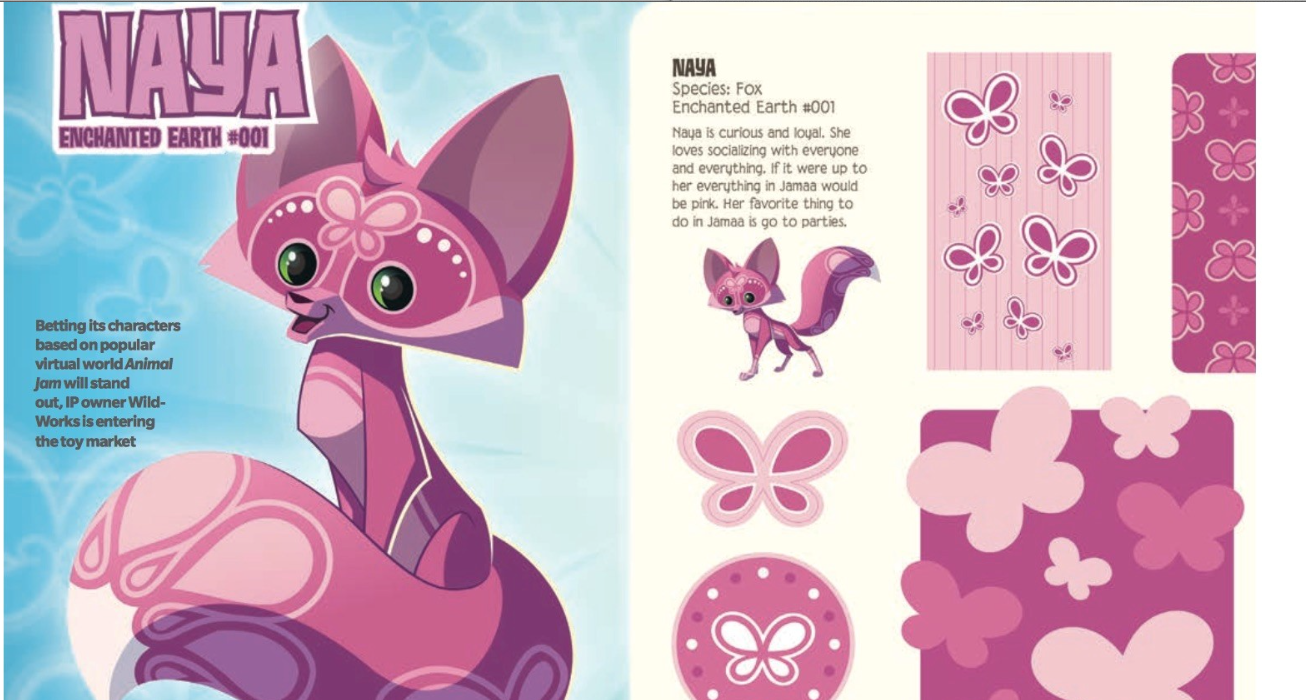 animal jam arctic fox toy