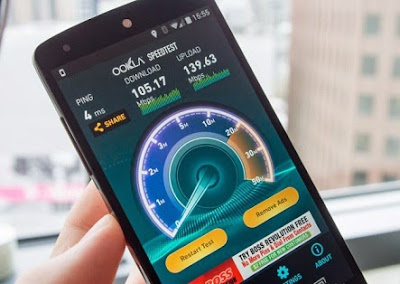 Koneksi Handphone kalian peneyebab main game lag di android