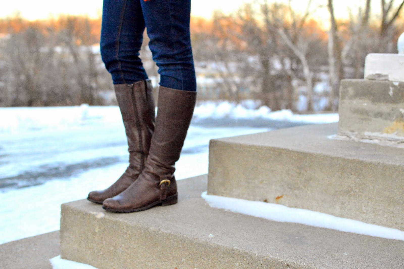 A Memory Of Us orange boyfriend cardigan A Kansas City Fashion Blog