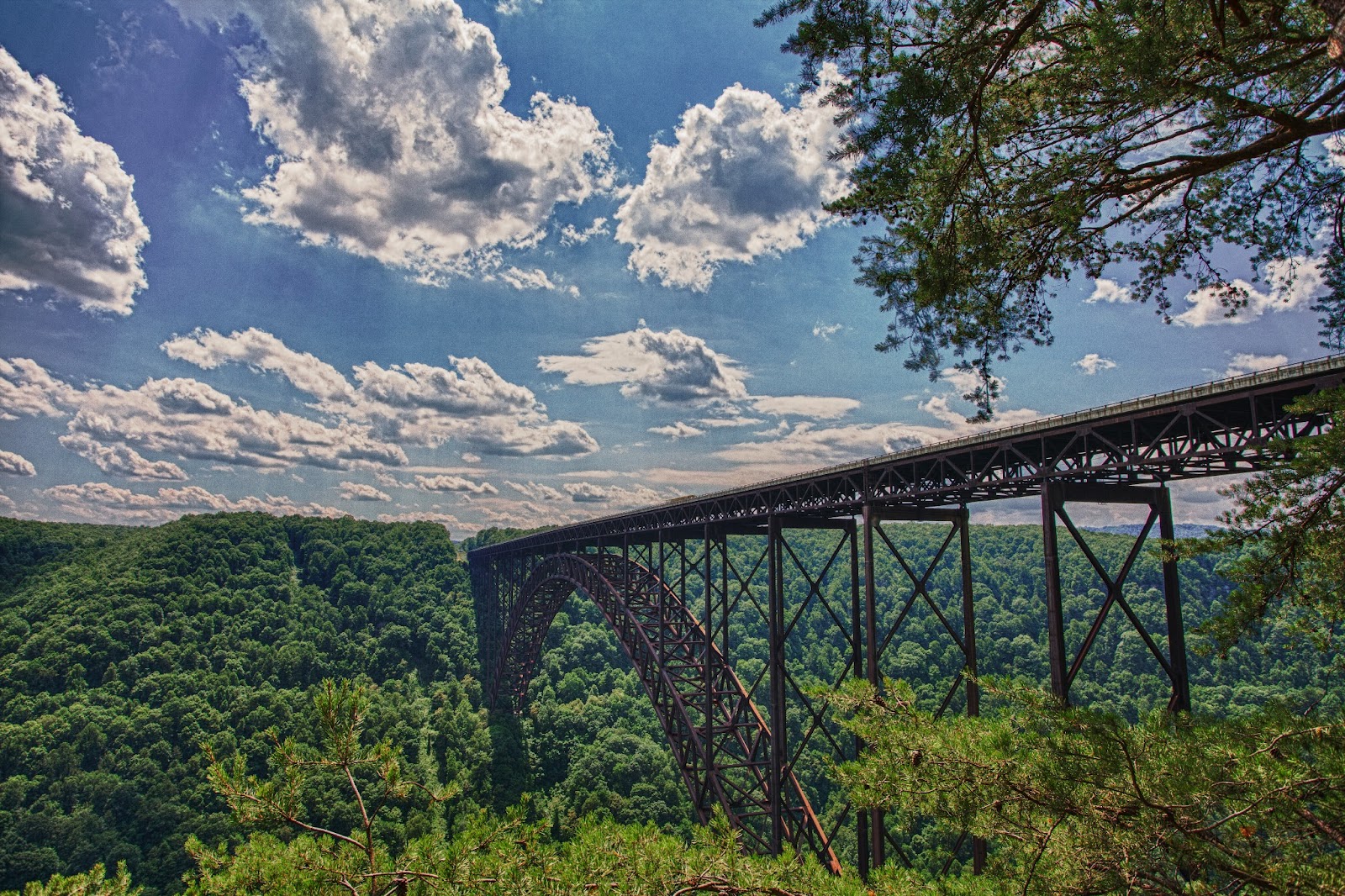 Dangerous roads and bridges New River Bridge