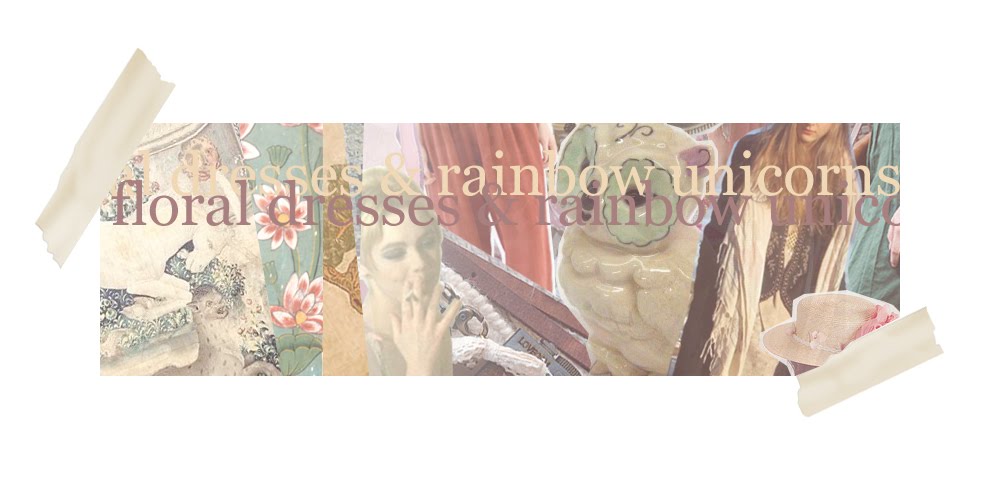 Floral Dresses & Rainbow Unicorns