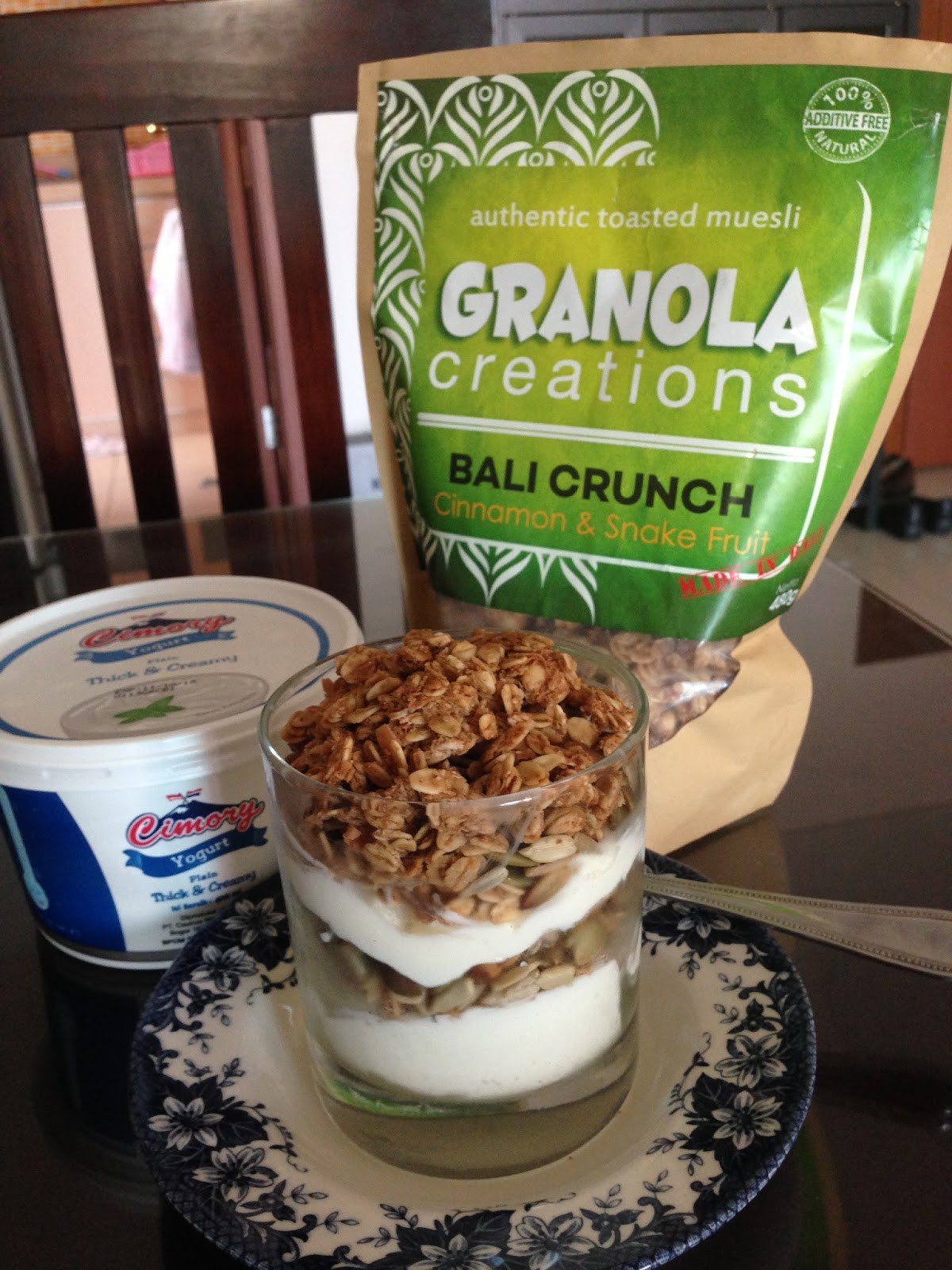 Granola Yoghurt Parfait Aneka Resep Masakan Bunda