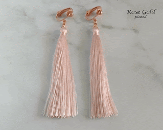 clip-on-earrings-soft-pink-tassels-rose-gold-plated-clips