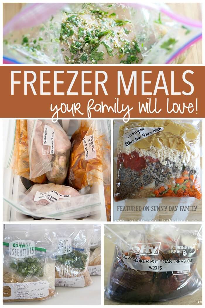 Make Ahead Freezer Meal Recipes Your Family Will Love | Sunny Day Family