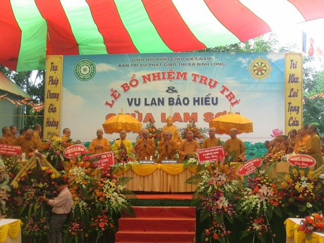 ch&ugrave;a lam sơn,bổ nhiệm trụ tr&igrave;,b&igrave;nh phước