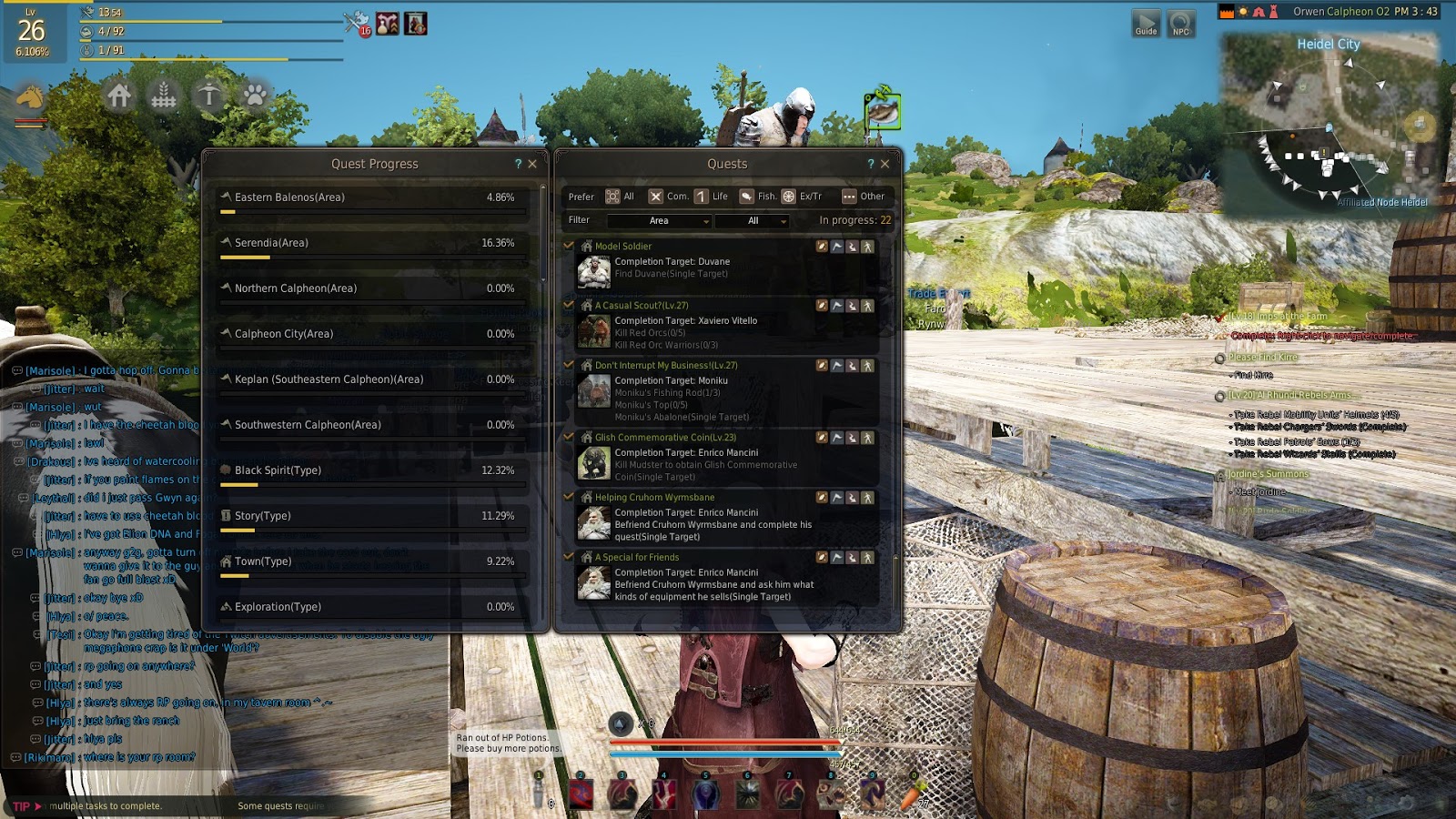 A Roleplayer's Diary Kyltania's Black Desert Resources QUESTS! EVERYEWHERE!!