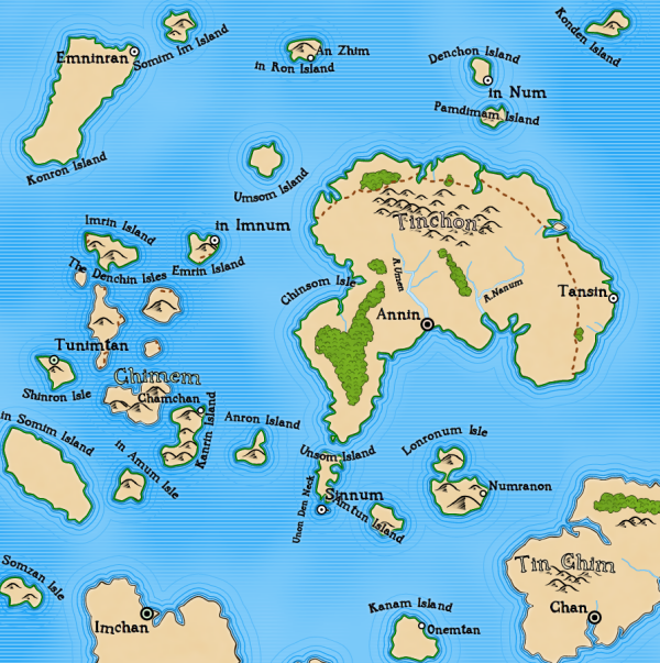 Here Dragons Abound Labeling Islands (Part Two)