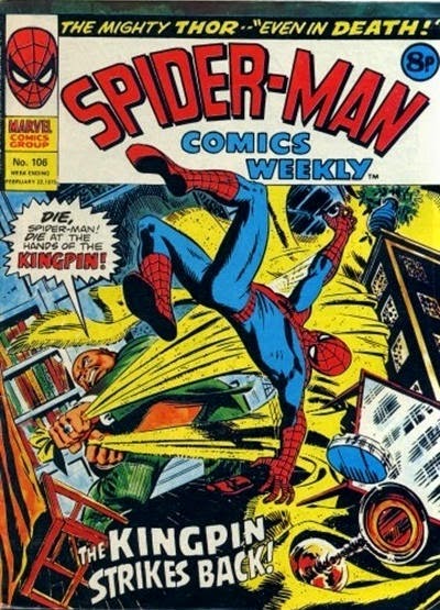 Spider-Man Comics Weekly #106, The Kingpin