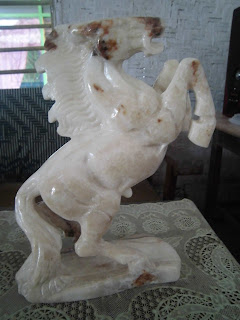 Patung Kuda  Marmer dan Onix