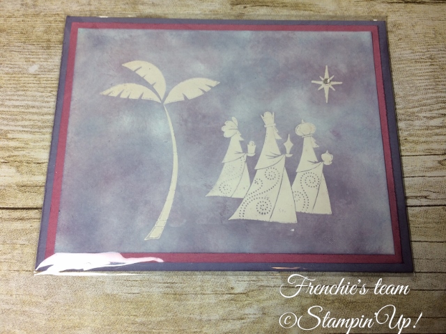 Glossy Paper, Wise Men form Afar, Stampin'Up!