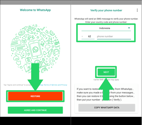 Verifying your number. Verifying your number