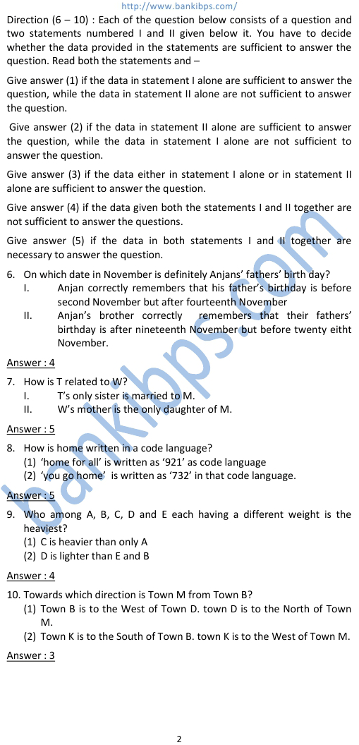 download ibps clerical exam question papers
