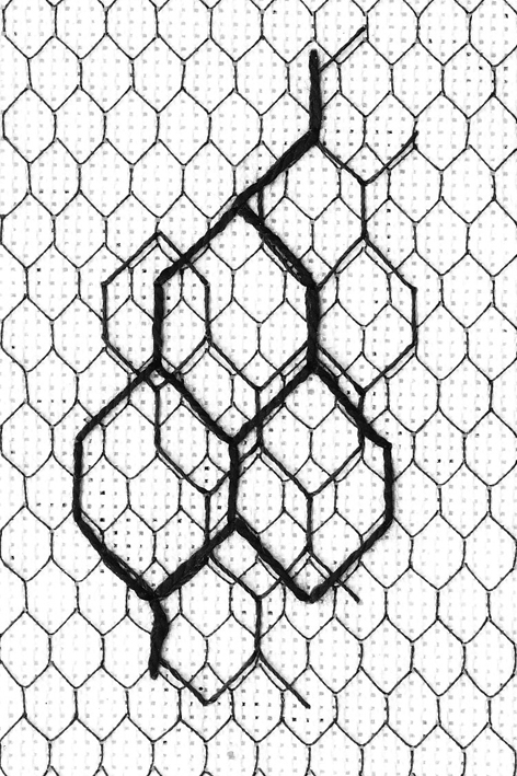 Number Names Worksheets hexagon graph paper : ECHOES