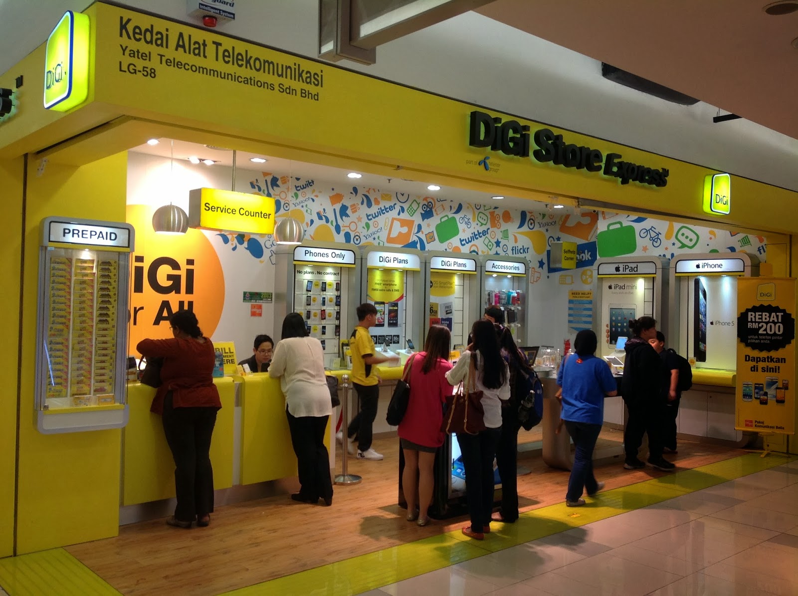 MOBILE SERVICES DIGI STORE EXPRESS