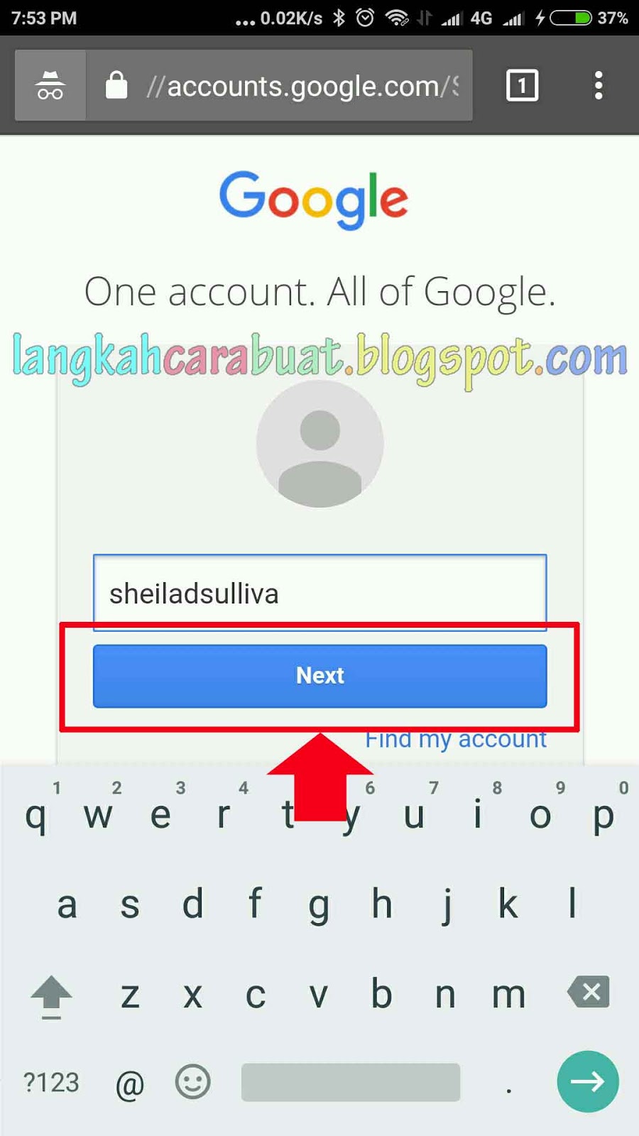 Cara Ganti Kata Sandi Akun Google Menggunakan HP Lengkap Dengan Gambar