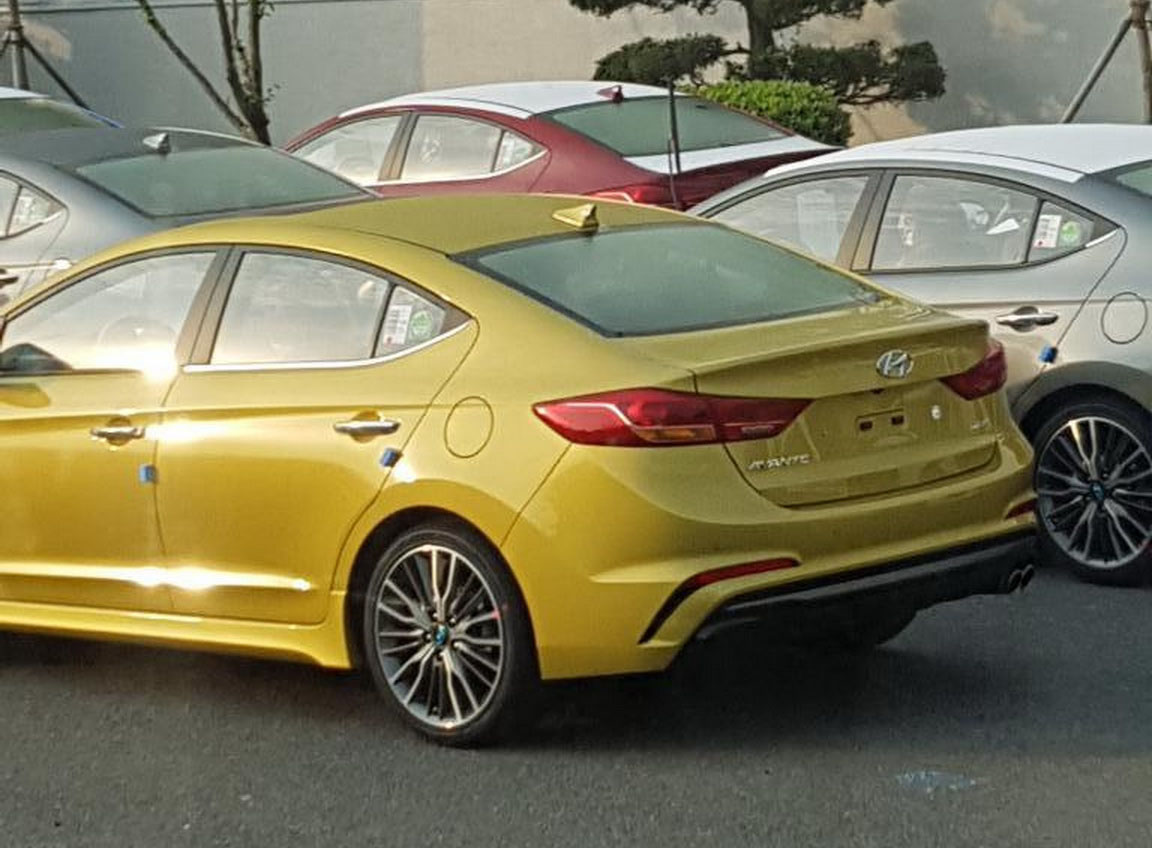 New 2017 Hyundai Elantra Sport With At Least 200HP Spied ...