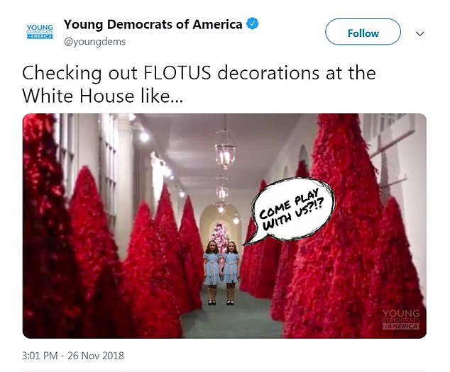 Melania Trump's 'creepy' White House Christmas decorations are brutally