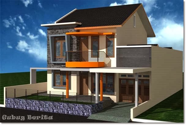 Gambar Rumah Minimalis Dua Tingkat gambar desain rumah Gambar Rumah Minimalis Dua Tingkat gambar desain rumah